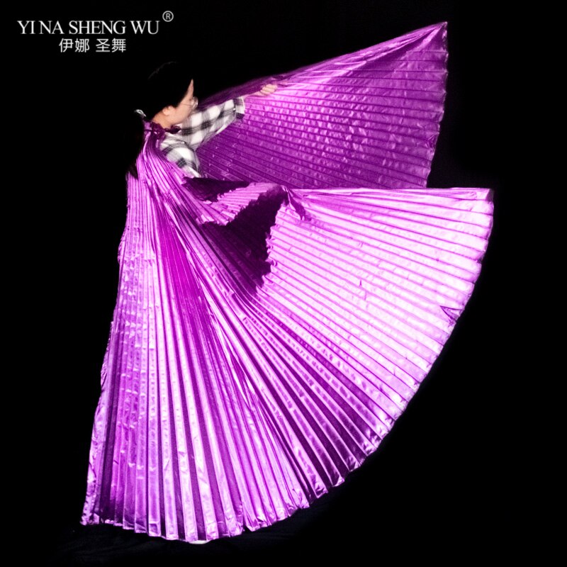 Alas de Isis para danza del vientre para adultos, accesorio para danza del vientre, bollwood, Oriental, egipcio, alas, disfraz sin palos, dorado