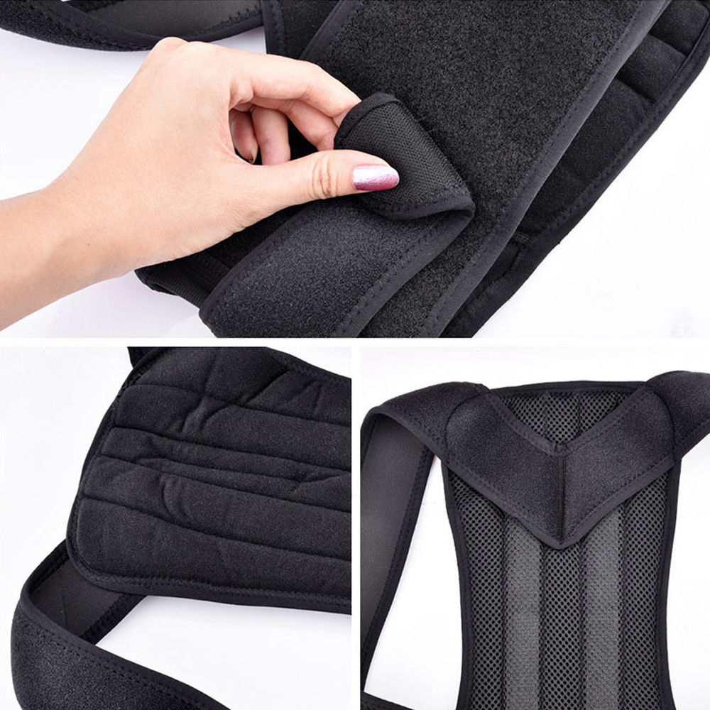 Adjustable Posture Corrector Corset Back Brace Support Shoulder Straightener Shapers