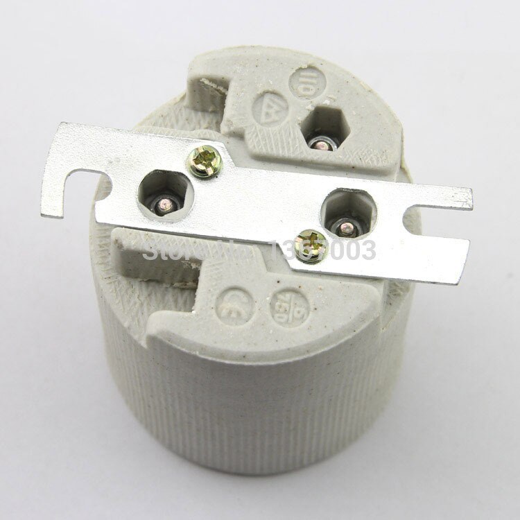 High E40 Ceramic lampholder, E40 lamp socket lighting fittings accessories screw, flame retardant