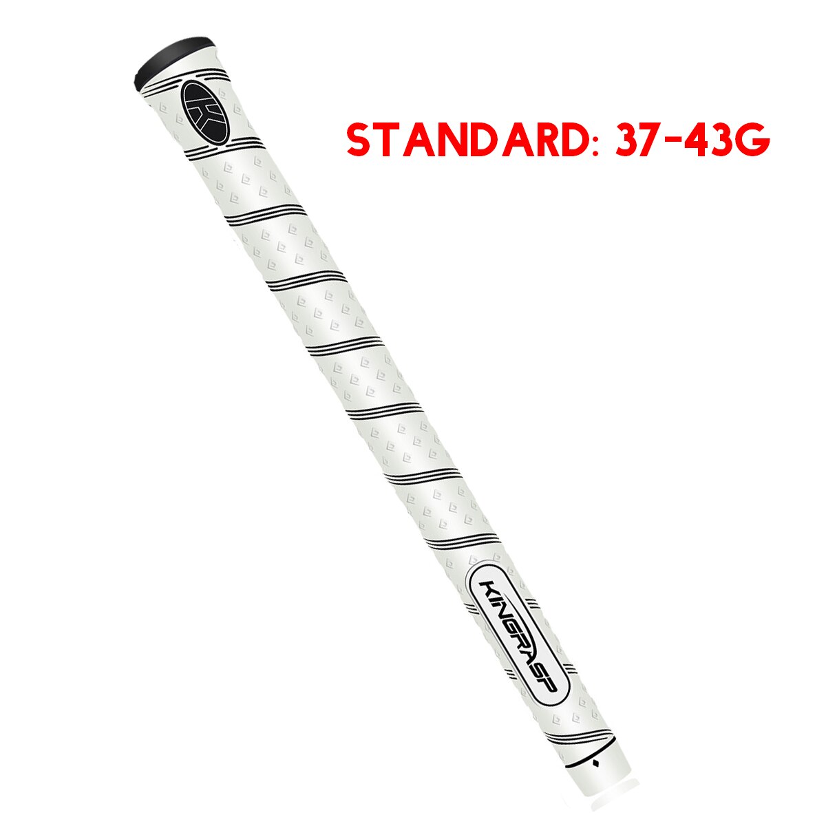 nouveaux Clubs de Golf Grip Standard/moyen Golf Putter Grip caoutchouc Golf Grip antidérapant Golf Grip 5 couleurs au choix 1 pièce: white standard