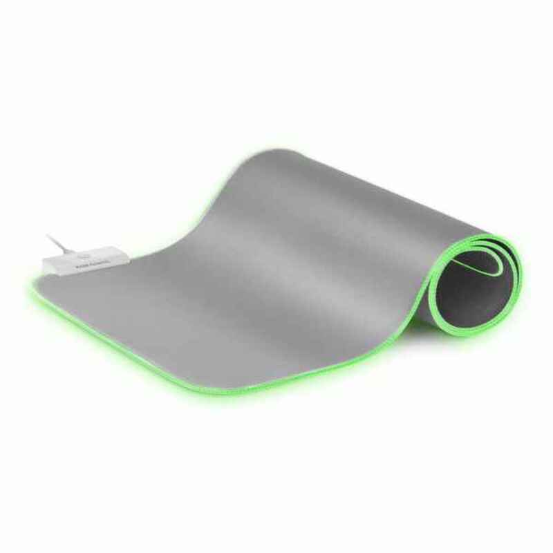 Mouse Mat Mars Gaming MMPRGB2S LED RGB White