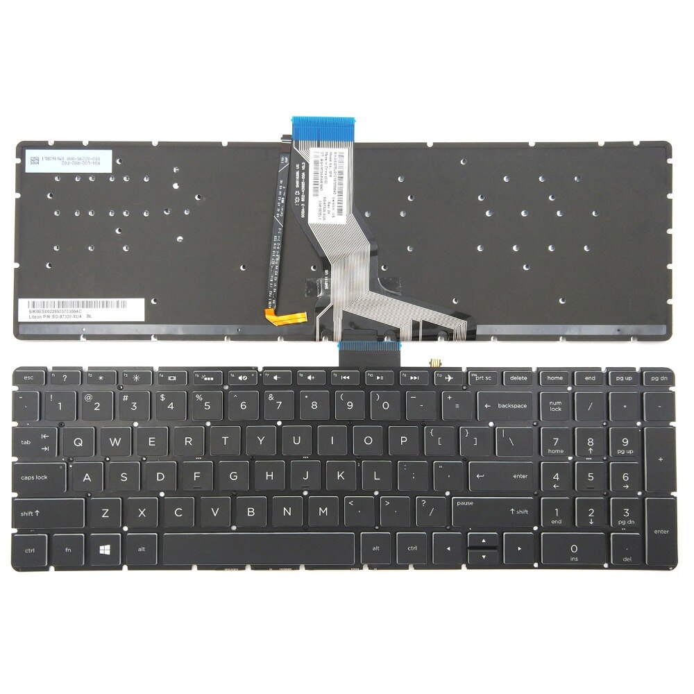 Laptop Keyboard for HP Pavilion Power 15-CB045WM 15-CB046WM 15-CB059NR 15-CB071NR 15-CB075NR US Backlit
