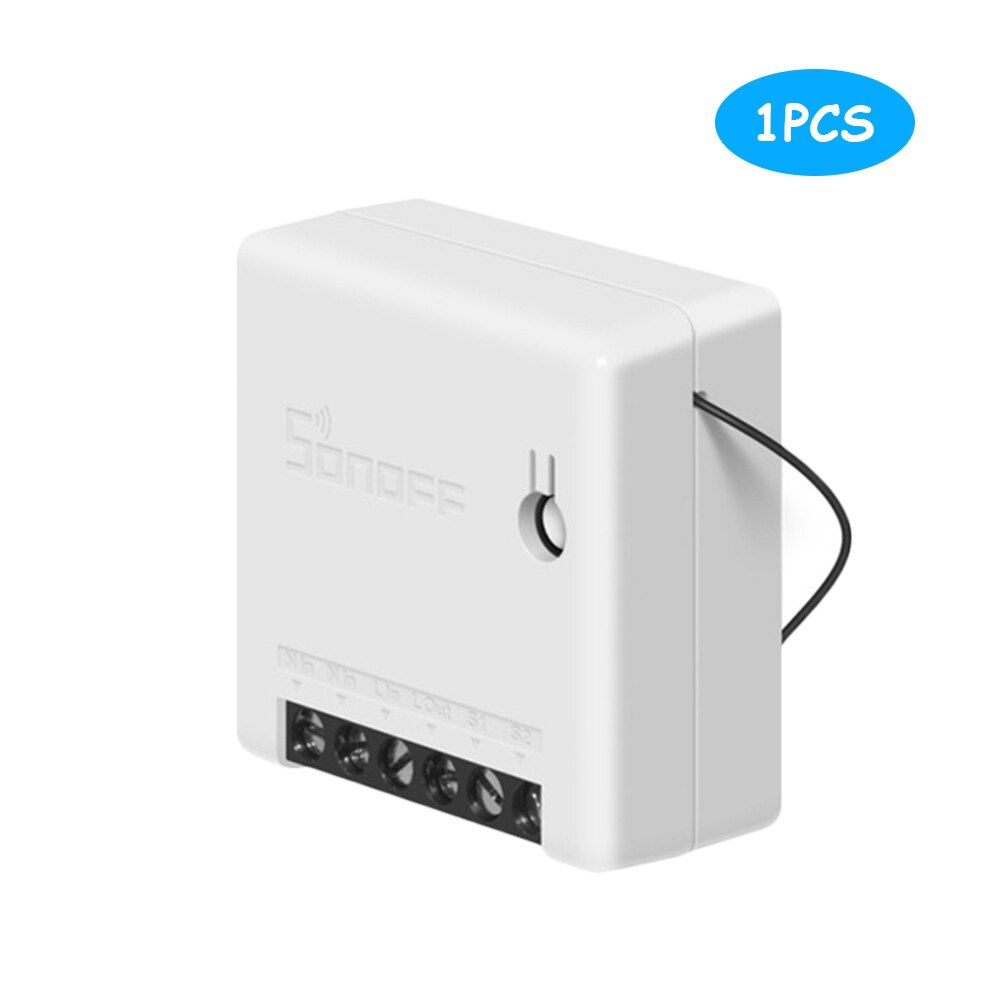 SOLEDI SONOFF Mini Smart Intelligent Switch Appliance Office Home Assistant Universal WIFI Switch Indoor APP Control Two Way