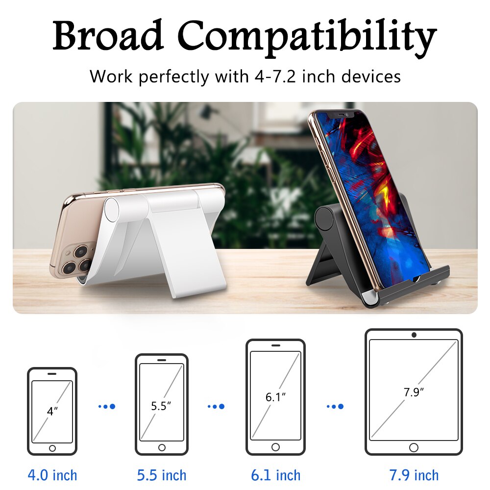 Universal Desk Phone Stand for iPhone iPad Adjustable Tablet Foldable Desk Phone Desk Stand Stand