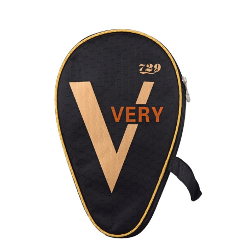 2 Stuks Ritc 729 Vriendschap Tafeltennis Case Ping Pong Bag Bat Cover Voor Racket: Yellow