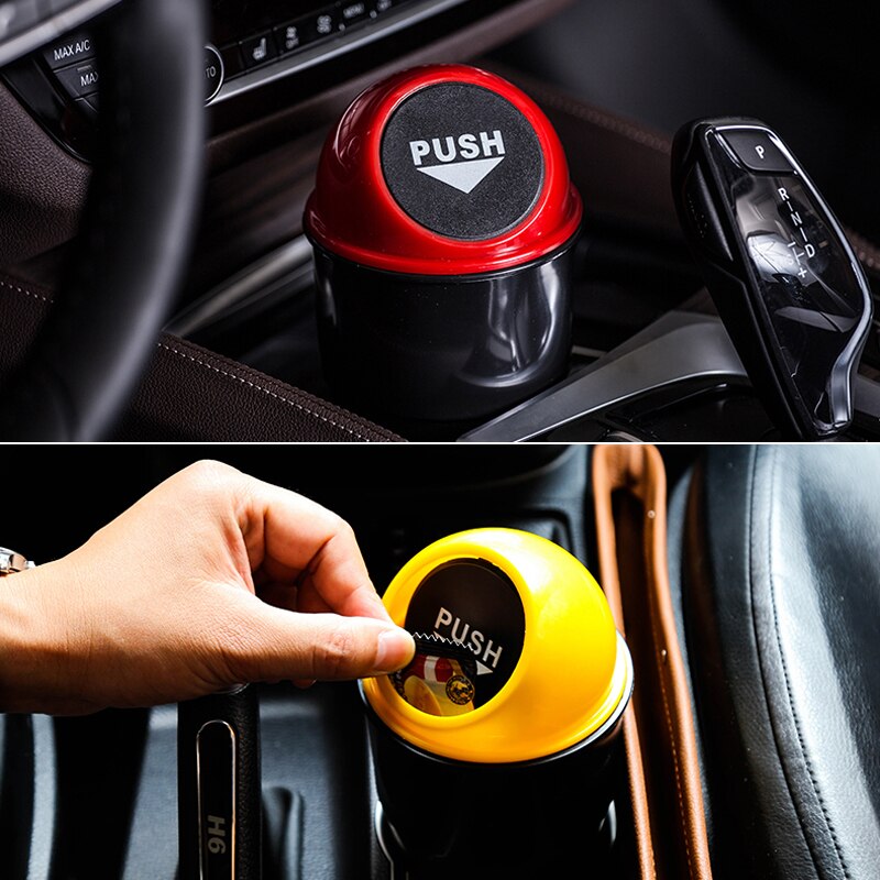 Car Trash Can Rubbish Gargage Holder Storage Bucket Accessories For Peugeot 307 206 308 407 3008 406 208 508 301 408 5008