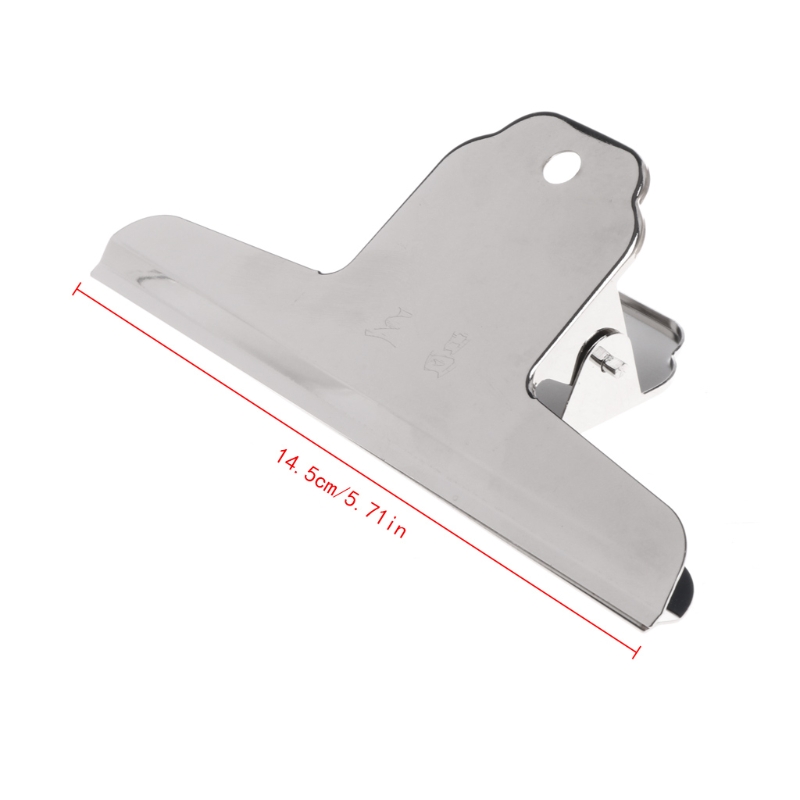 2022 Metal Grip Clips Bulldog Clips Letter Document Organizer File Binder Clamps: Default Title