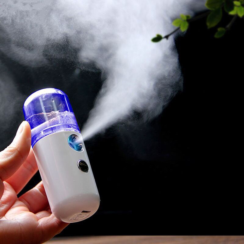 Mini Luftbefeuchter USB Tragbare Nano Herr Ultraschall Fogger Wimpern Erweiterungen Spritzgerät Gesichts Dampfer Für Heimat Auto Büro