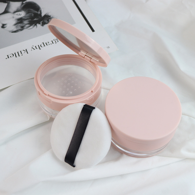 Empty Air Cushion Puff Box 1Pc Makeup Case Container with Powder Sponge Mirror for BB Cream Foundation DIY Box Portable Cosmetic: DARK GRAY