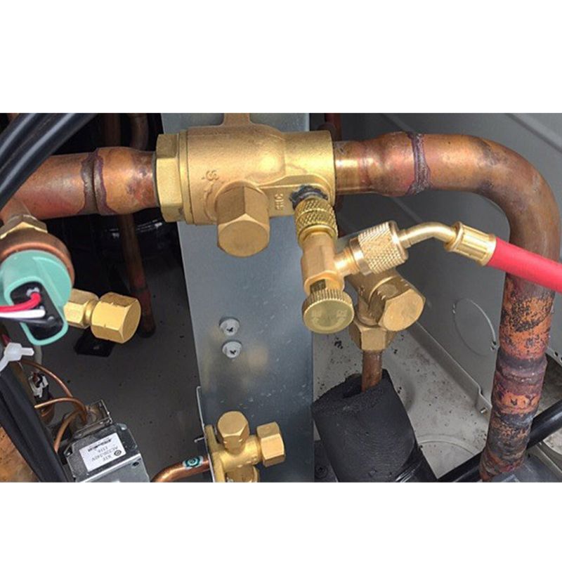 R22/R410 Refrigeration Charging Adapter Connector Liquid Addition Accessories Home Air Conditioning Valve Tool