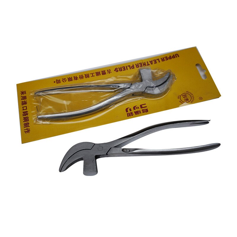 Stainless Steel Lasting Pincers Plier Repair with Nail Removal for Shoemaking Leather Craft DIY Working Shoe Repair Tool