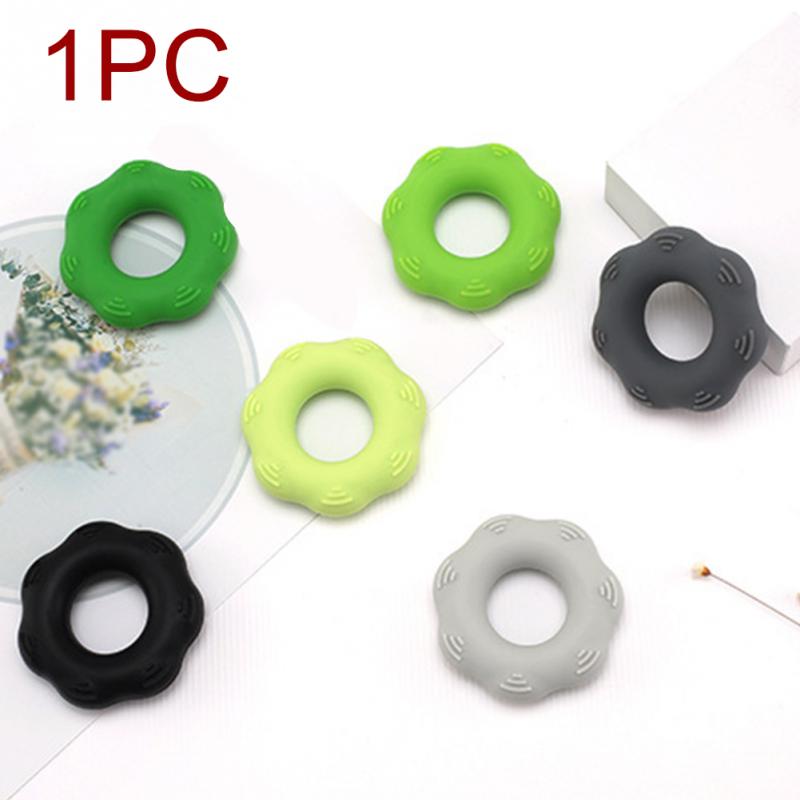 Finger Exerciser Fitness Ring Stretcher Strength Training Muscle Forearm Carpal Expander Wrist Hand Grip Rehabilitation Silicone
