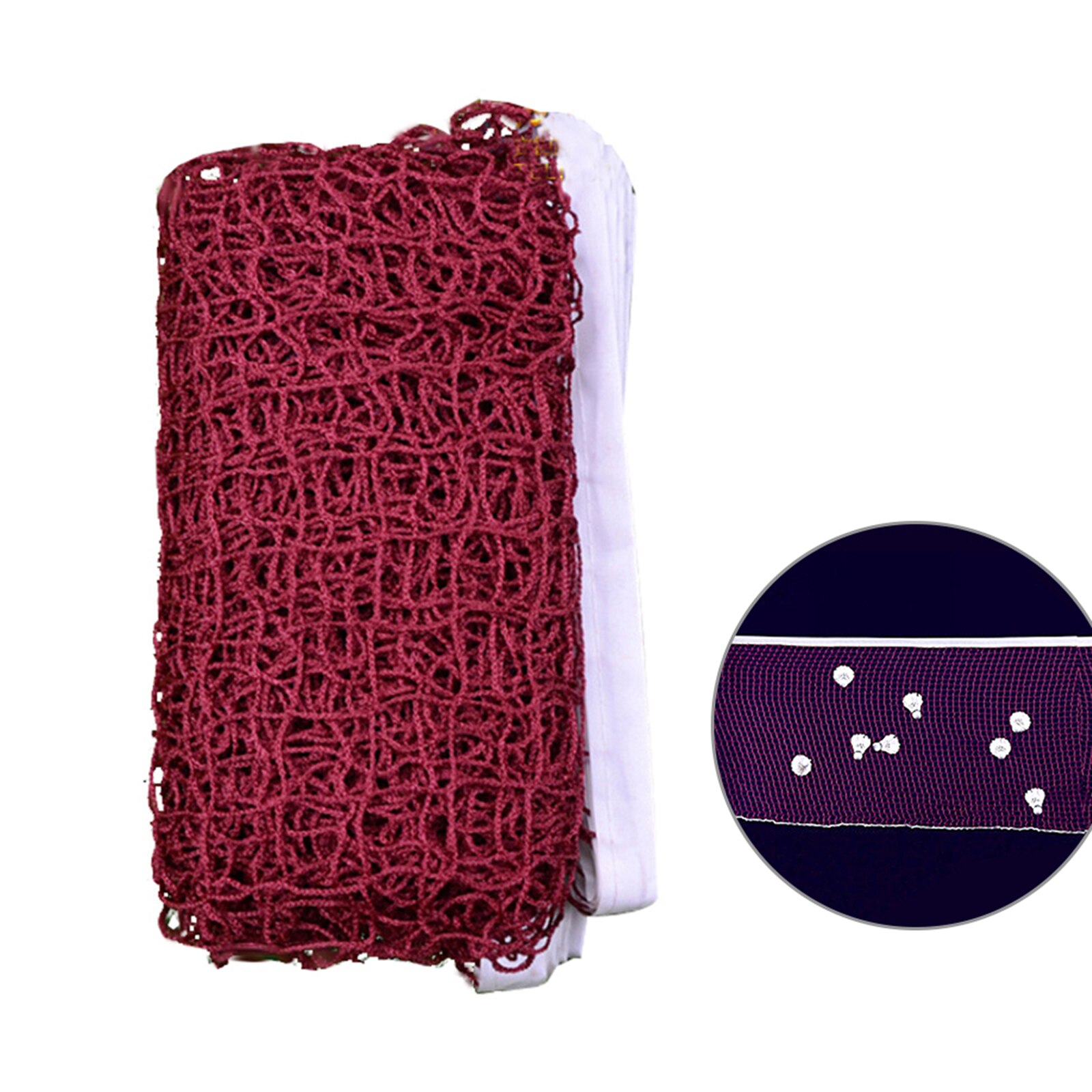 20.3 X 2.5FT Badminton Net Portable Lightweight Training Net for Badminton Volleyball Tennis