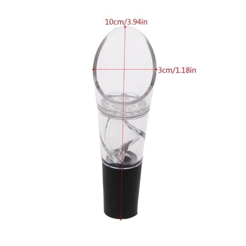 1pc White Red Wine Aerator Pour Spout Bottle Stopper Decanter Pourer Aerating Brand