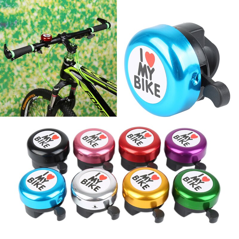Persoonlijkheidskleur fietsbel fietsbel fietsstuurbel helder geluid fietsalarm waarschuwing willekeurige kleur