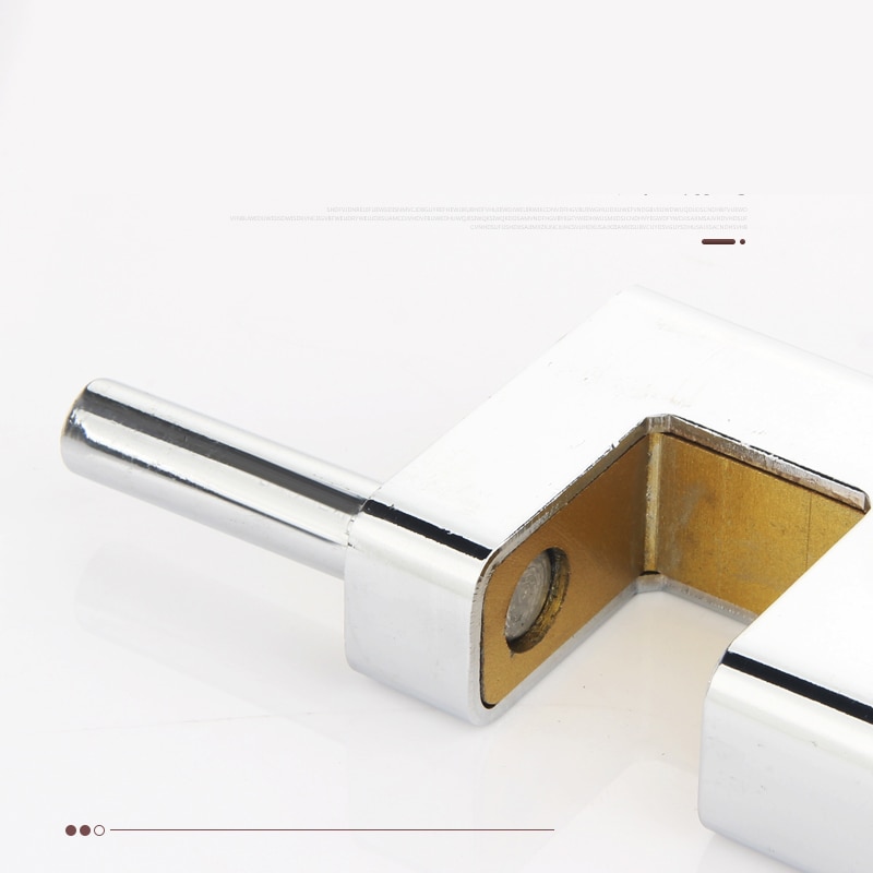 1Pcs Marble Texture Rectangular Horizontal Opening Lock Anti-theft Padlock Stainless Steel Burglar Padlock Security Safety Lock