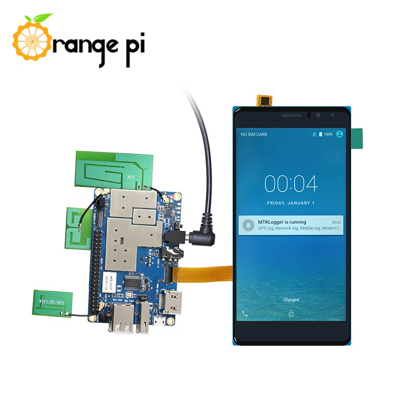 Orange Pi 4G-IOT 5.5inch Black color TFT LCD Touch Screen