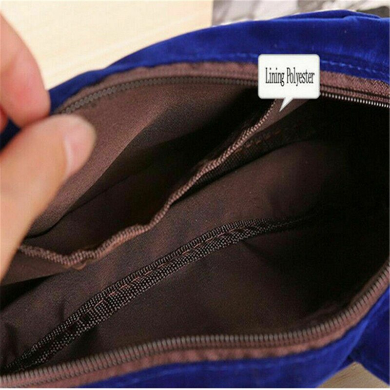 Cute Flannel Small Cosmetic Bags Women Makeup Cartoon Cat Storage Bags Travel Organizer Pen Pencil Pouch Bags