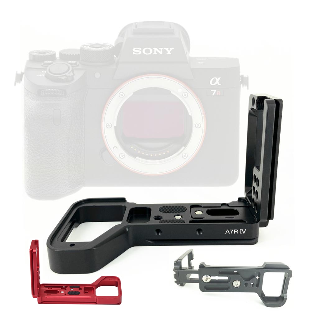 Extendable Quick Release L Tripod Plate Vertical Bracket for Sony A7R IV ILCE-7RM4 Camera