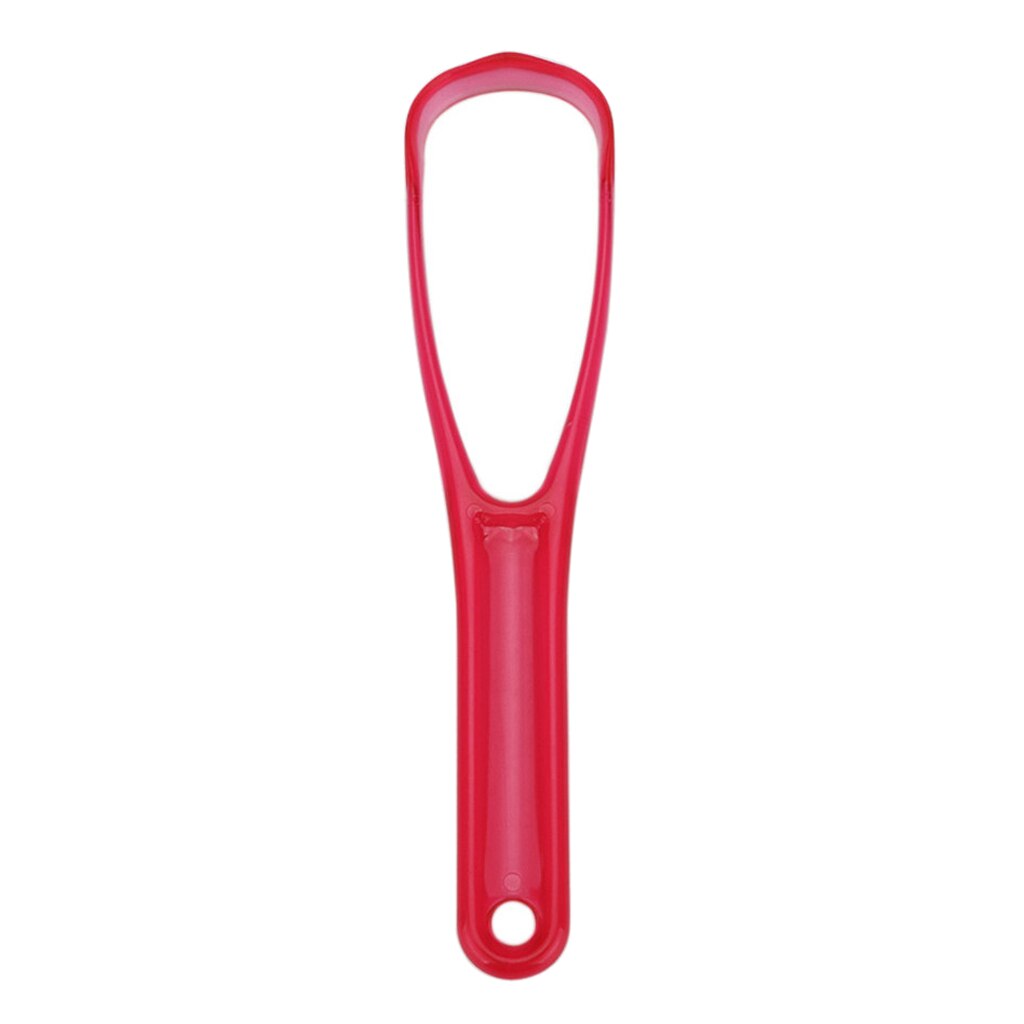 Plastic Tongue Cleaning Scraper Oral Hygiene Care Cleaning Tool: Default Title