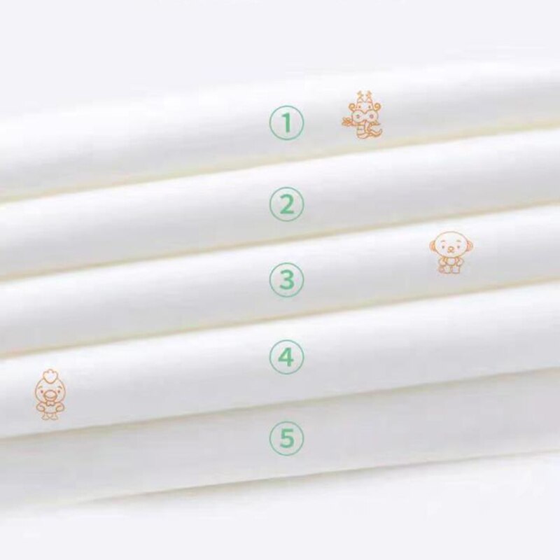 Papel higiênico a granel rolls banho tecido branco macio 5 ply