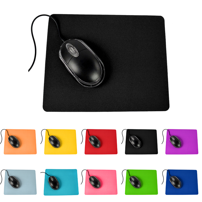 Optical Mouse pad Slim Anti-Slip Wrist Protection Mice Gaming Mouse Pad Mat Colorful Cloth smooth&anti-slip Mousepad 21.5*17.5cm