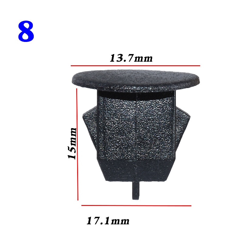 För volvo  s40 s60 s80 s90 lxc 9 c30 c60 c70 c90 xc60 xc90 v40 v60 bildörrpanel sidokjol stötfångare skärmband clips fästelement
