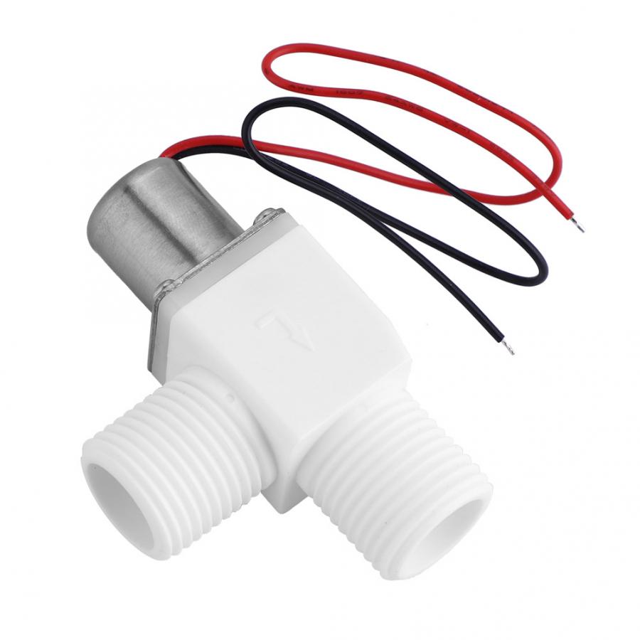 Válvula Solenoide de pulso eléctrico de plástico para Control de agua, 1/2 VDC,"