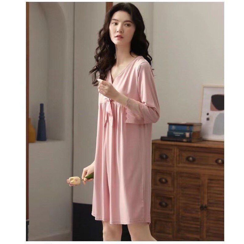 Bollrllr Camicia da notte in raso Sexy Donna Nightie Spaghetti