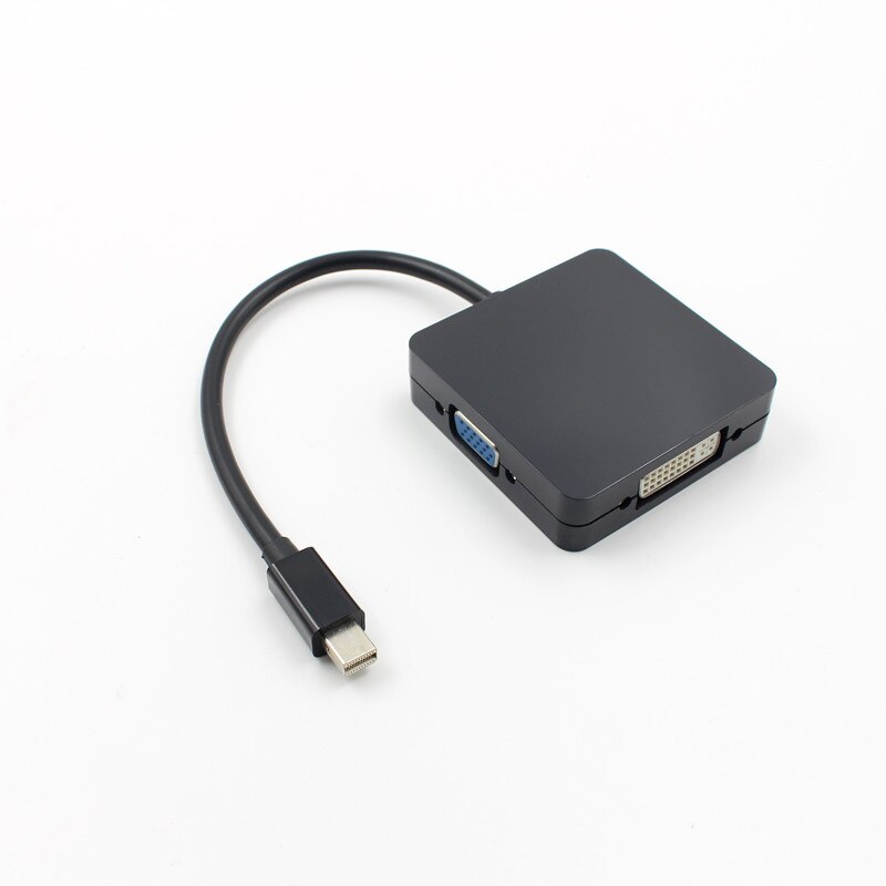 3-in-1 Mini DisplayPort Adapter - HDMI, VGA, DVI - for MacBook Pro
