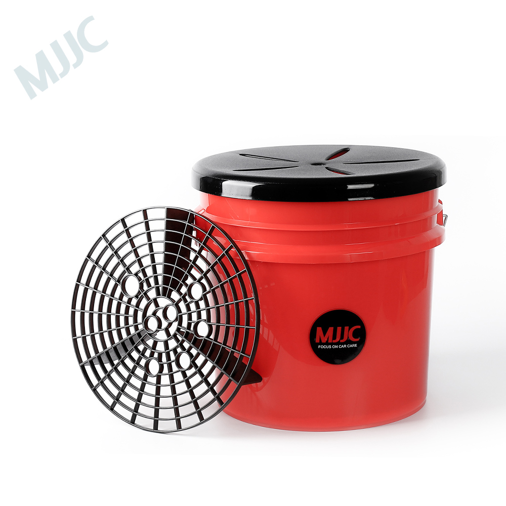 MJJC-cubeta para lavar autos, con argolla y Seat, juego de tapas: KIT007