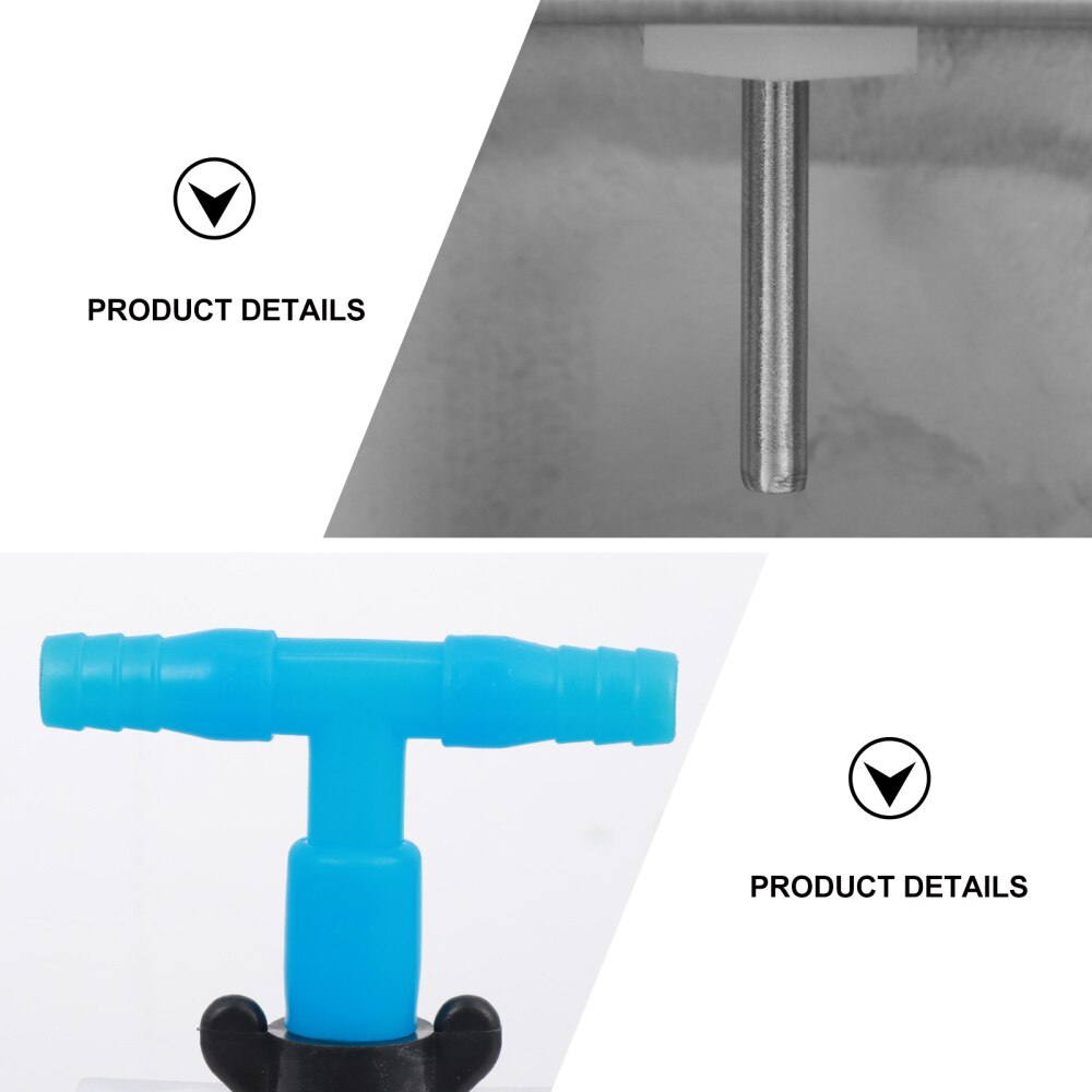 5pcs Poultry Water Container Rabbit Water Bowl Stainless Steel Water Dispenser