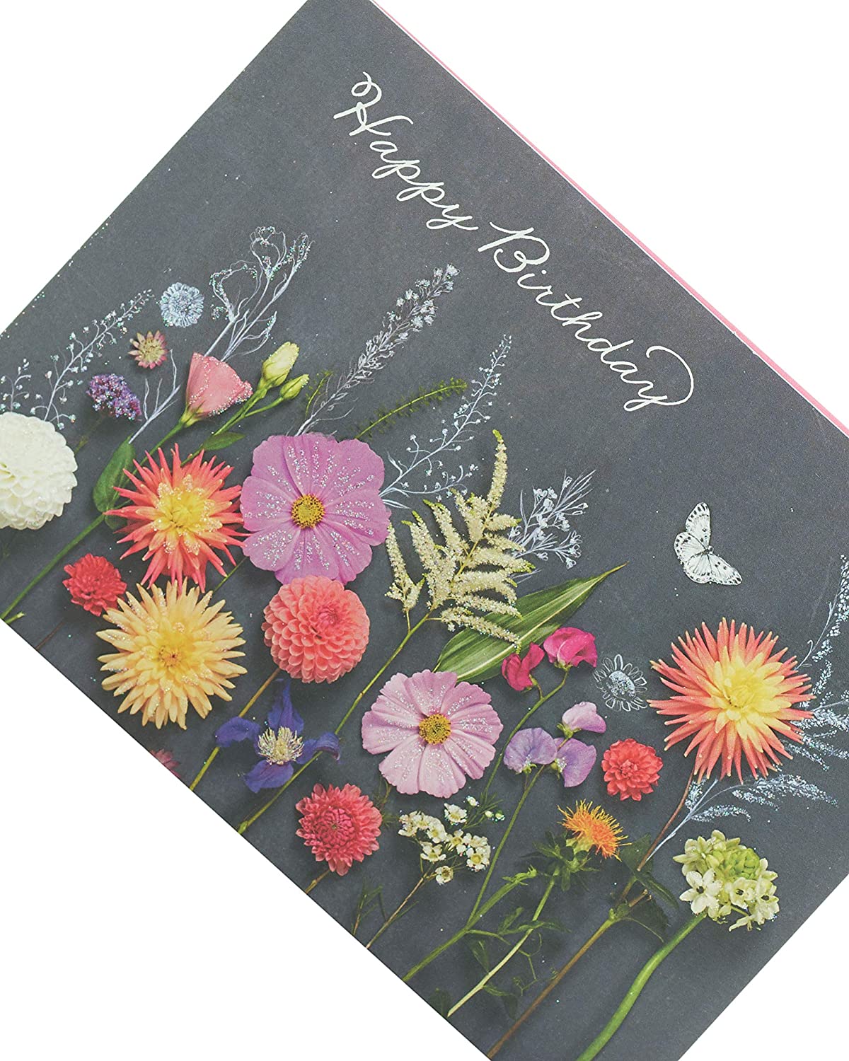 Birthday Card for Her - Friend Birthday Card - Beautiful Floral Card size: 178mm x 127mm