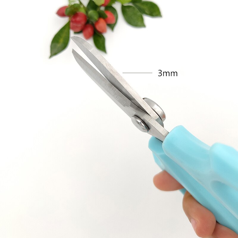 Rustfrit stål haveblomst saks dekoration saks blomster beskæring saks havearbejde multifunktionel have saks