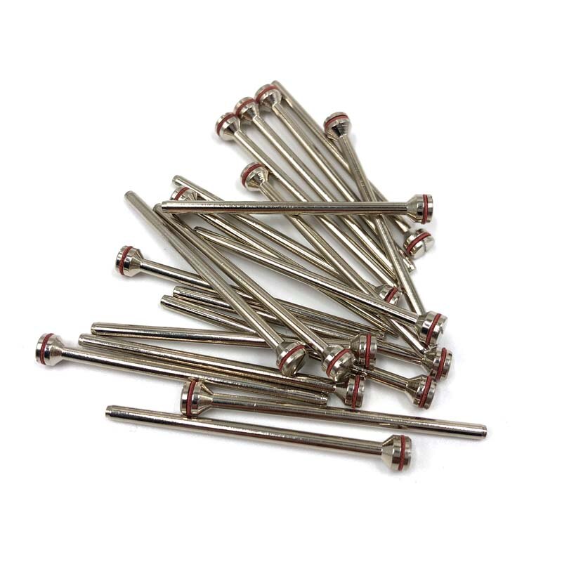 Mandrins de polissage pour laboratoire dentaire, 20 pièces, 2.35mm, 3/32 ", outil rotatif, accessoire de dentiste, pièces