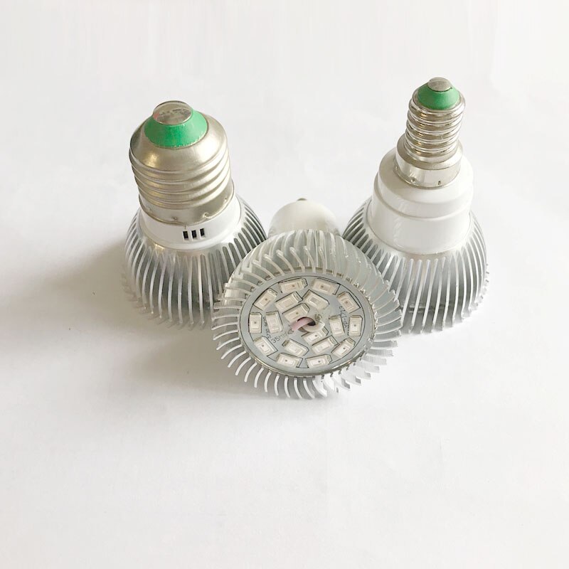 Full spectrum Plant Grow Led Light Bulbs Lamp lighting for Seeds hydro Flower Greenhouse Veg Indoor garden E27 phyto growbox