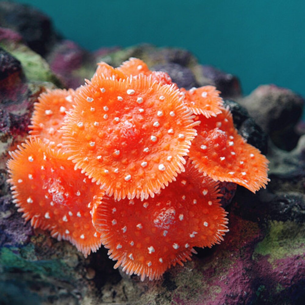 Kunstmatige Hars Koraal Zee Plant Ornament Siliconen Nontoxic Blue Kunstmatige Coral Plant Ornament Voor Aquarium Decor Supplies