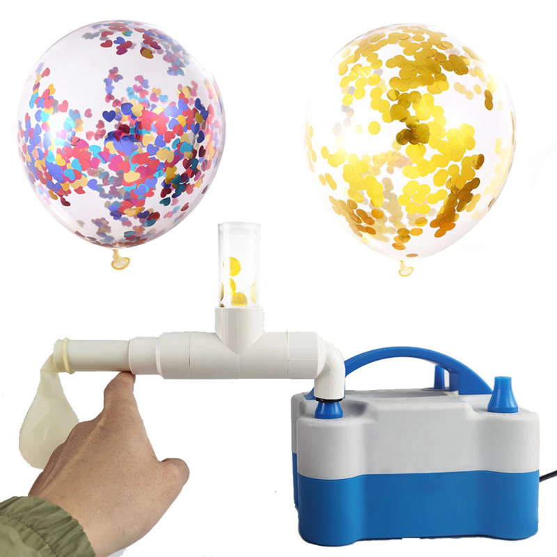 Balloon Stuffing Machine Filling Balloon Sequin Balloon Stuffer Tool for Celebrations Activities Wedding Supplies Decoration