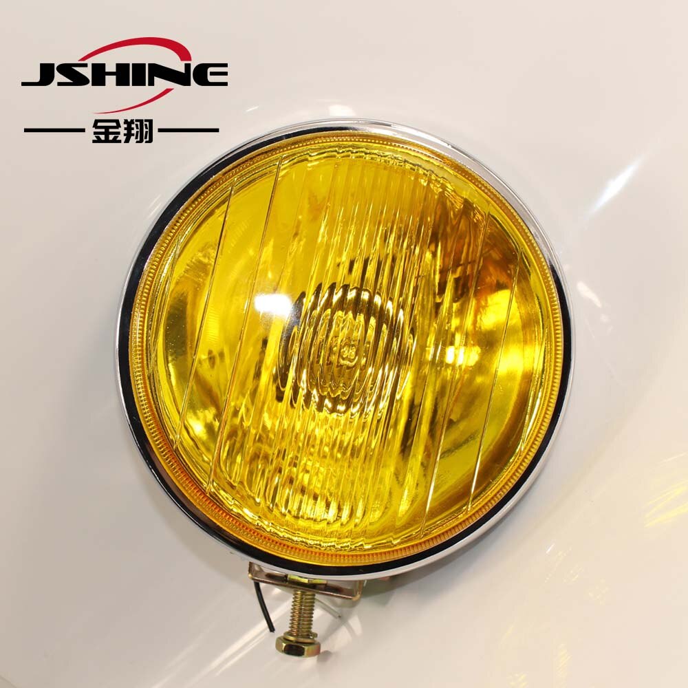 7" Stainless Yellow Fog Driving Light for Truck