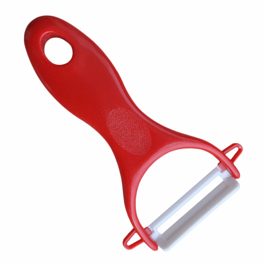 Fruit Vegetable Peeler Cutter Sharp Stainless Steel Potato Carrot Grater Portable Hand Peeler Food Peeler Kitchen Tools: Red