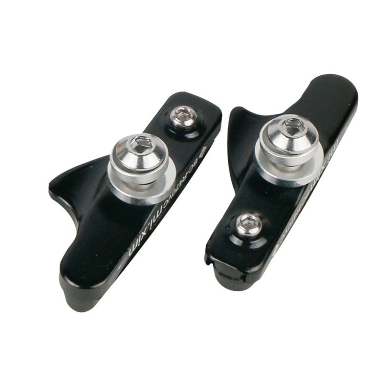 One Pair Mountain Road Bike Brake pads MTB Bicycle Braking V-Brake Holder Shoes Rubber Blocks Durable Cycling Accessories