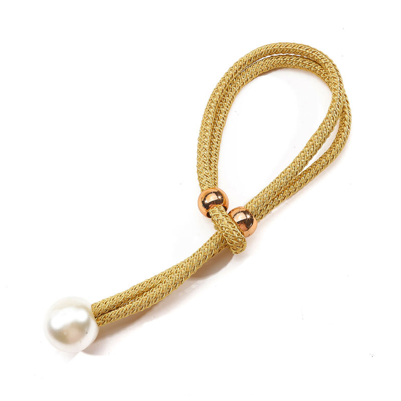 1/2 Stück Perlen-Vorhang-Raffhalter, Vorhang-Perlen-Raffhalter, dekorative Befestigungen, Seil-Vorhang-Raffhalter, kein Stanzen, verstellbare Ausziehhalter, Seil: Schwarz / 30-35cm
