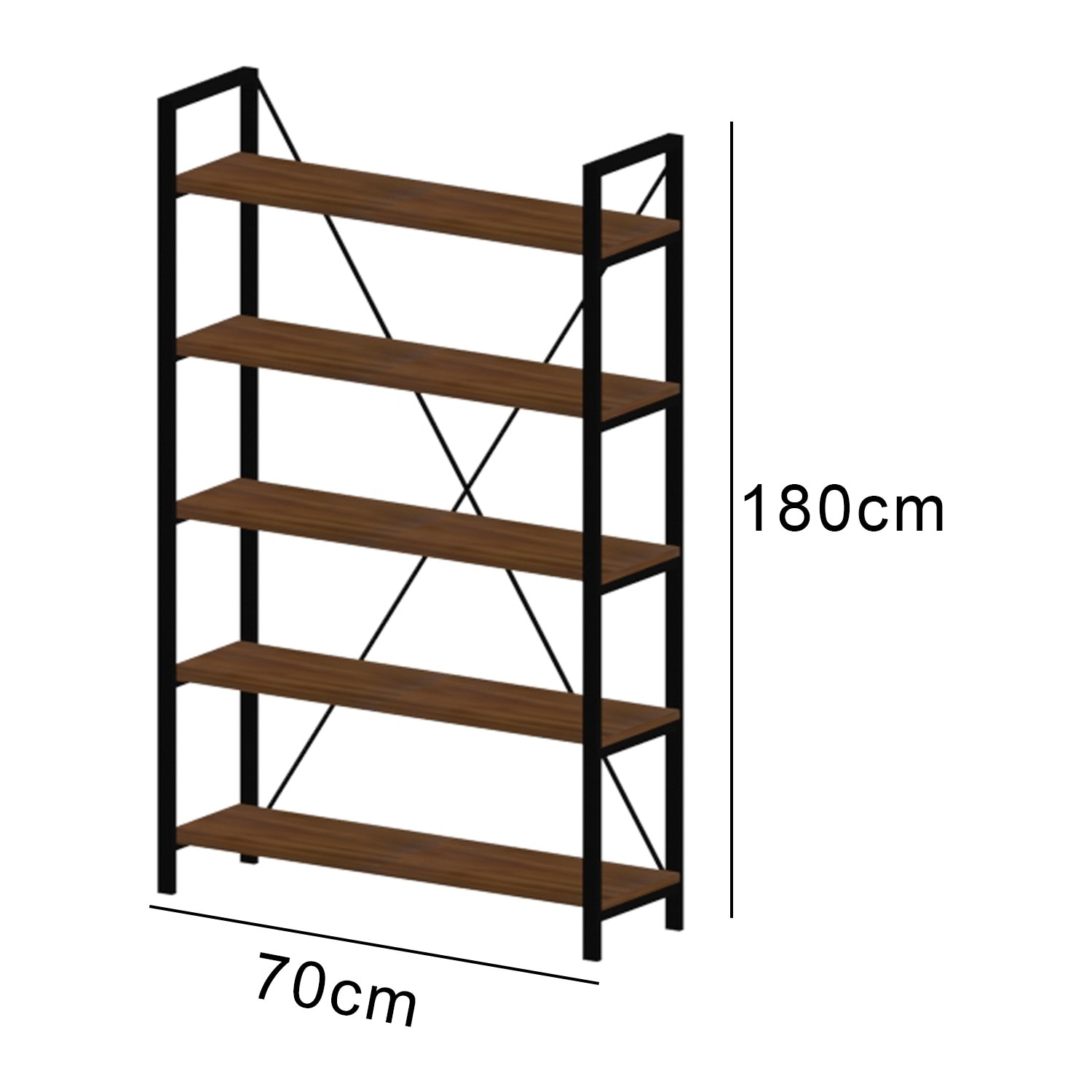 5 layer bookcase Modern decor plants flower Stand with shelves storage multifunctional