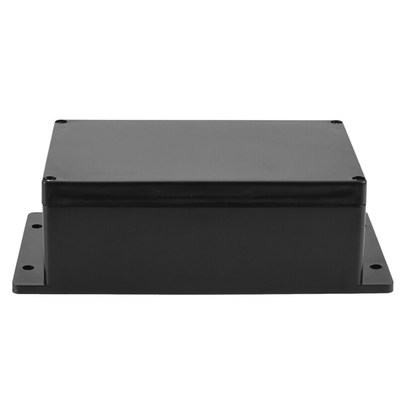 Waterproof Black DIY House Meter Box ABS Plastic Project Box Storage Box Enclosure Box