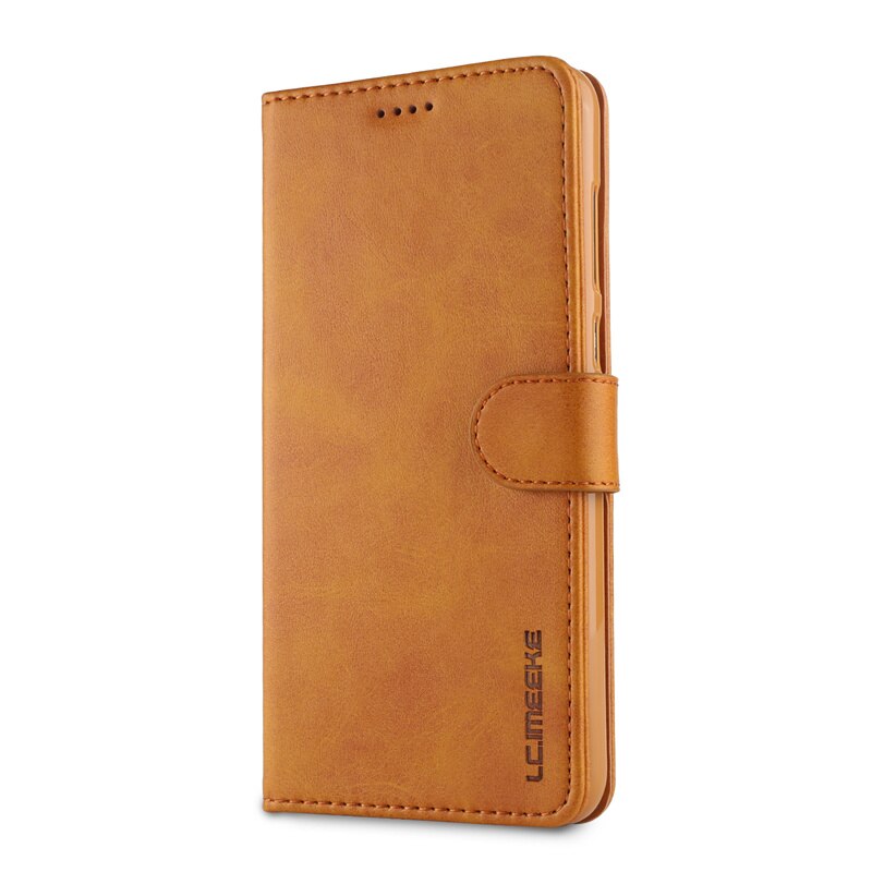 Leather Case Voor Huawei Mate 10 Pro Case Flip Vintage Wallet Case Op Huawei Mate 10 Lite Phone Case Voor huawei Mate 10 Pro Cover: Huawei Mate 10 Pro / YELLOW