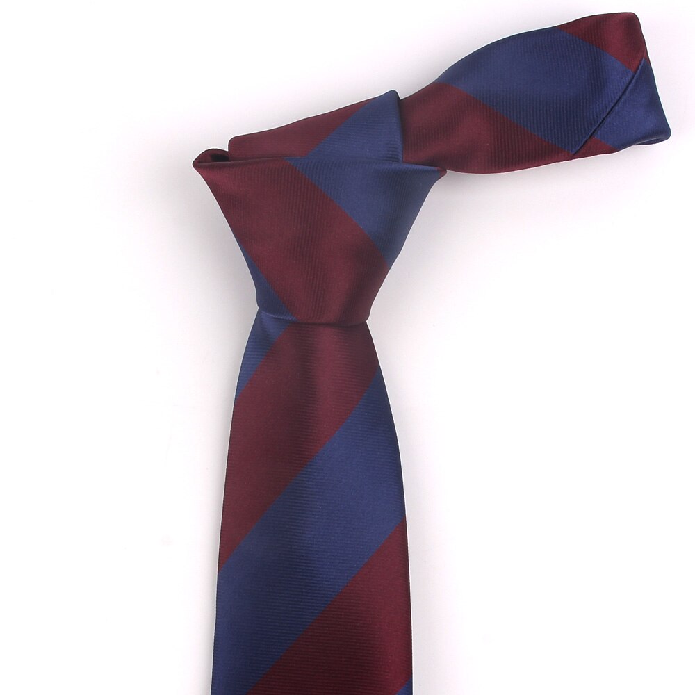 Stribede slips til mænd kvinder jacquard hals slips til jakkesæt vævet tyndt slips mand slips gravatas til bryllupsvirksomhed