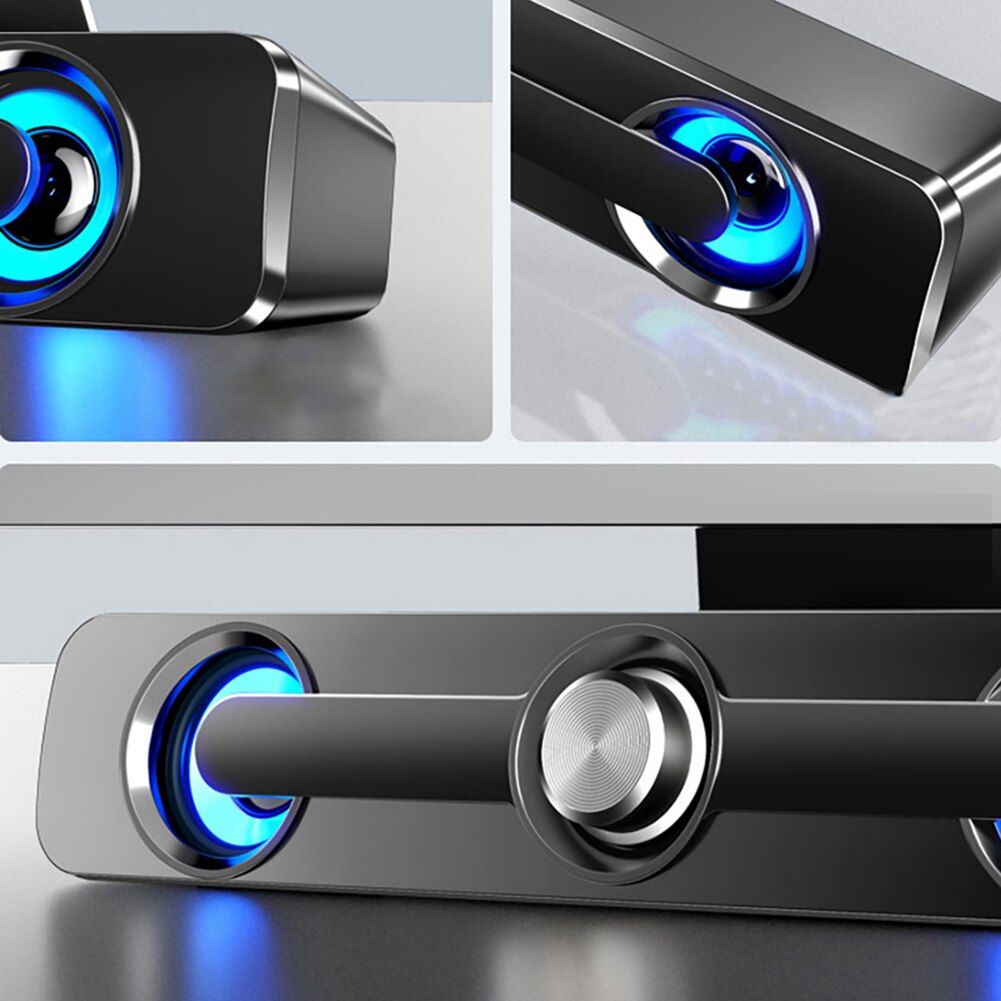 Tv Geluid Bar Usb Bedrade En Draadloze Bluetooth Home Theater Fm Radio Surround Soundbar Voor Pc Tv Speaker Voor computer