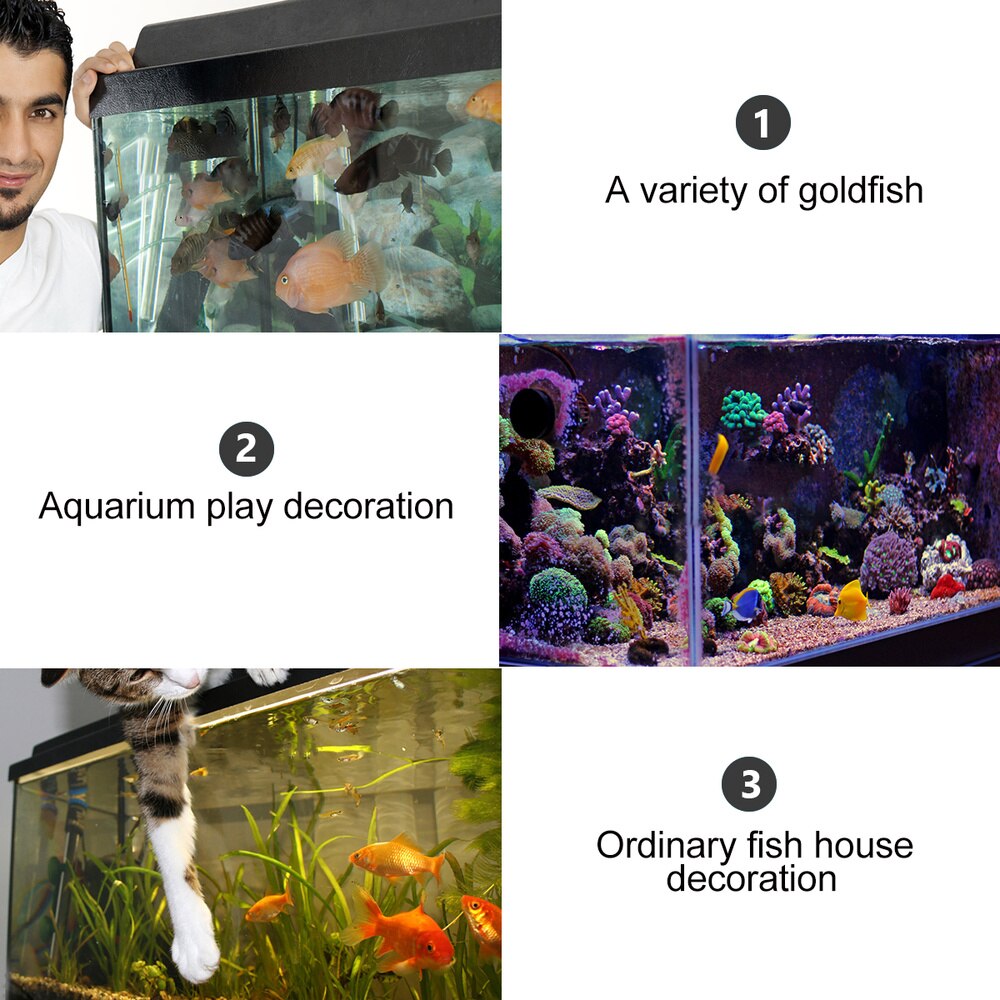 Aquariumdecoratie grotviskom simulatie romeinse zuildecoratie harsviskom