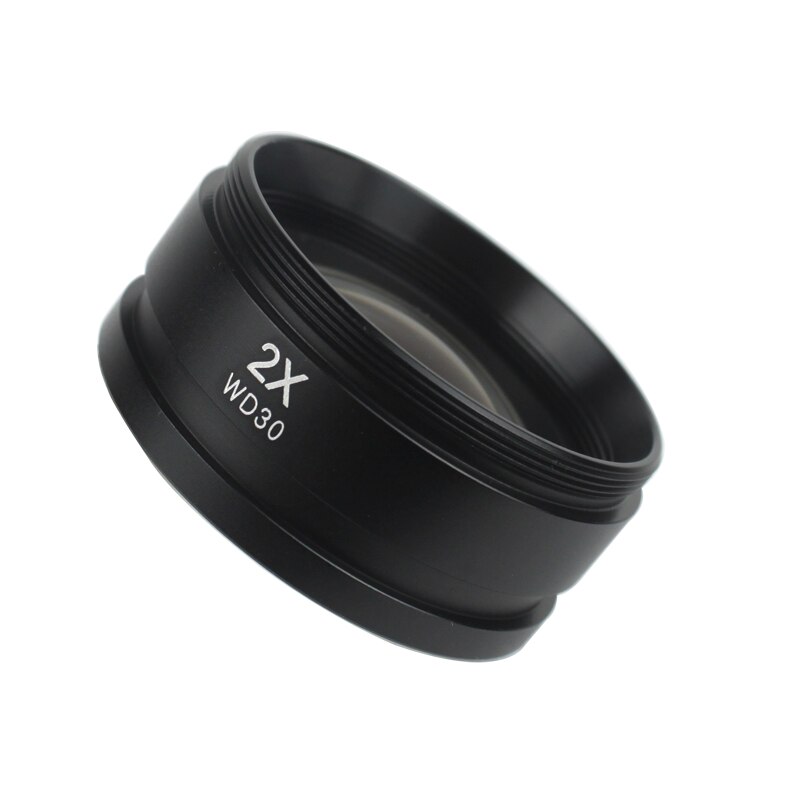0.5X 0.7X 1X 2.0X Auxiliary Objective Lens for Zoom Stereo Microscope Thread 48mm for trinocular Microscope