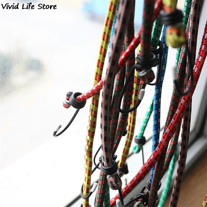 Crochet élastique extensible pour porte-bagages de toit de voiture, 1.5M, 1 pièce, crochet pour corde de vélo léger